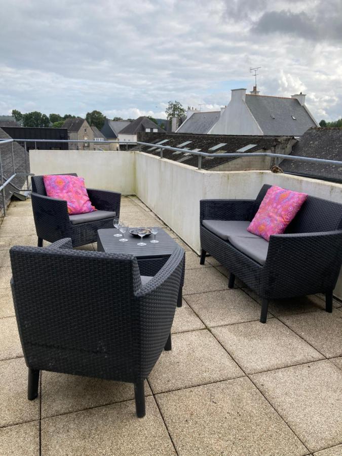 Appartement Complet 65 M2 Avec Terrasse Sud 18 M2 Scaer Eksteriør bilde