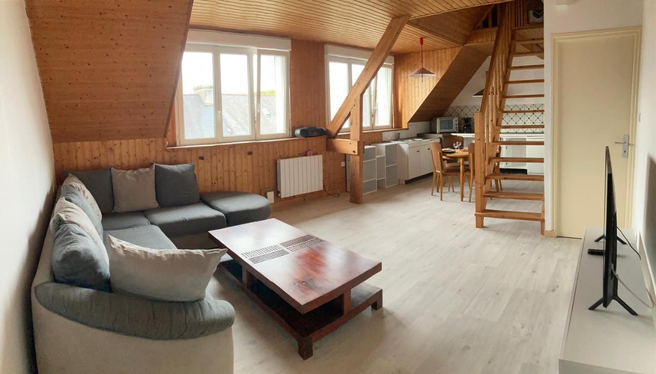 Appartement Complet 65 M2 Avec Terrasse Sud 18 M2 Scaer Eksteriør bilde