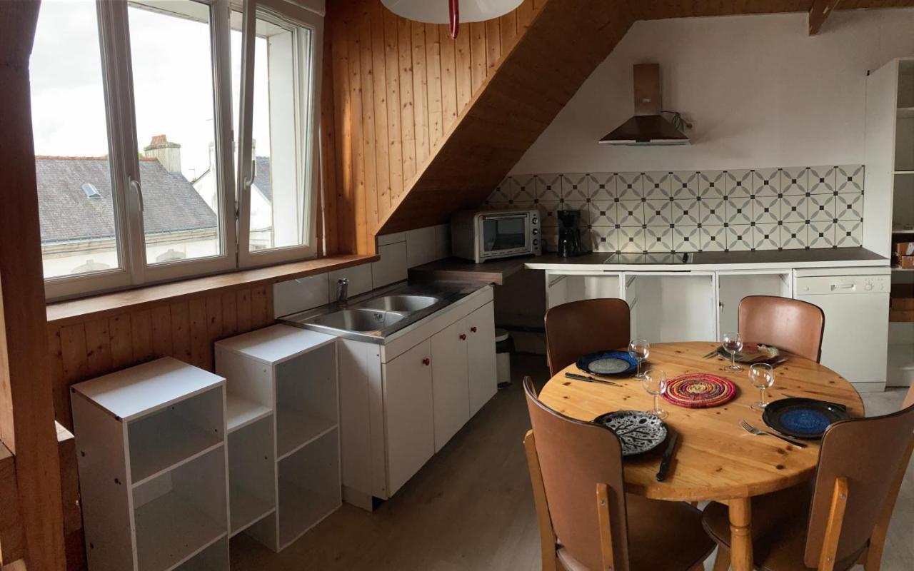 Appartement Complet 65 M2 Avec Terrasse Sud 18 M2 Scaer Eksteriør bilde